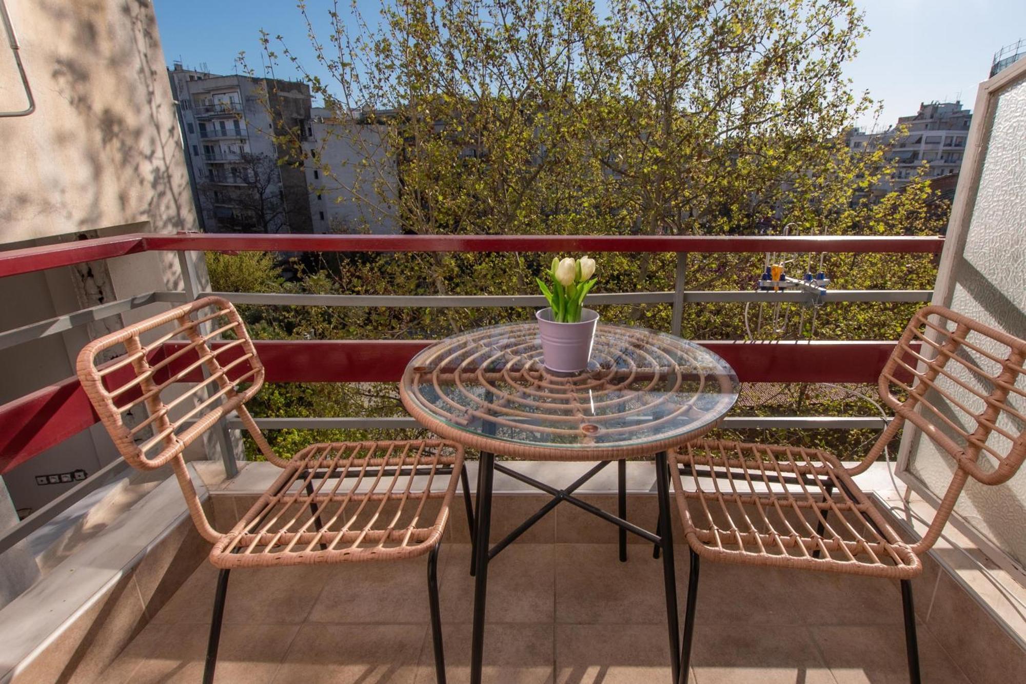 Ferienwohnung Houseloft Rotunda Getaway Thessaloniki Exterior foto